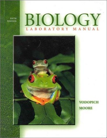 BIOLOGY LABORATORY MANUAL (VODOPICH) By Randy Moore *Excellent