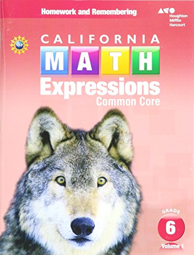 Math expressions 6th grade homework and remembering volume 1 08 picture