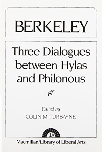 berkeley three dialogues between hylas and philonous