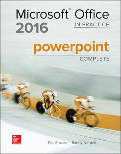 MICROSOFT OFFICE 2016 POWERPOINT COMPLETE – 17 EDITION By Nordell ...