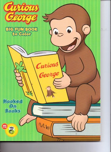 CURIOUS GEORGE BIG FUN BOOK TO COLOR (ART COVER VARIES) By Margret & H ...