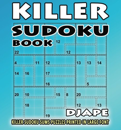 killer sudoku book killer sudoku sums puzzles printed in by djape