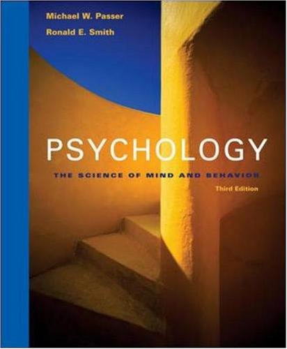 Psychology Science Of Mind And Behavior With In Psych By Michael W Passer Vg 9780073228860 Ebay 