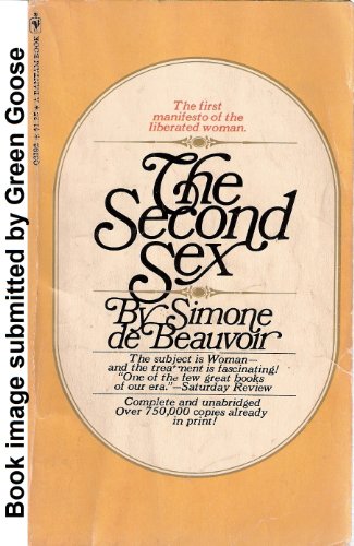 Second Sex By Simone De Beauvoir Ebay